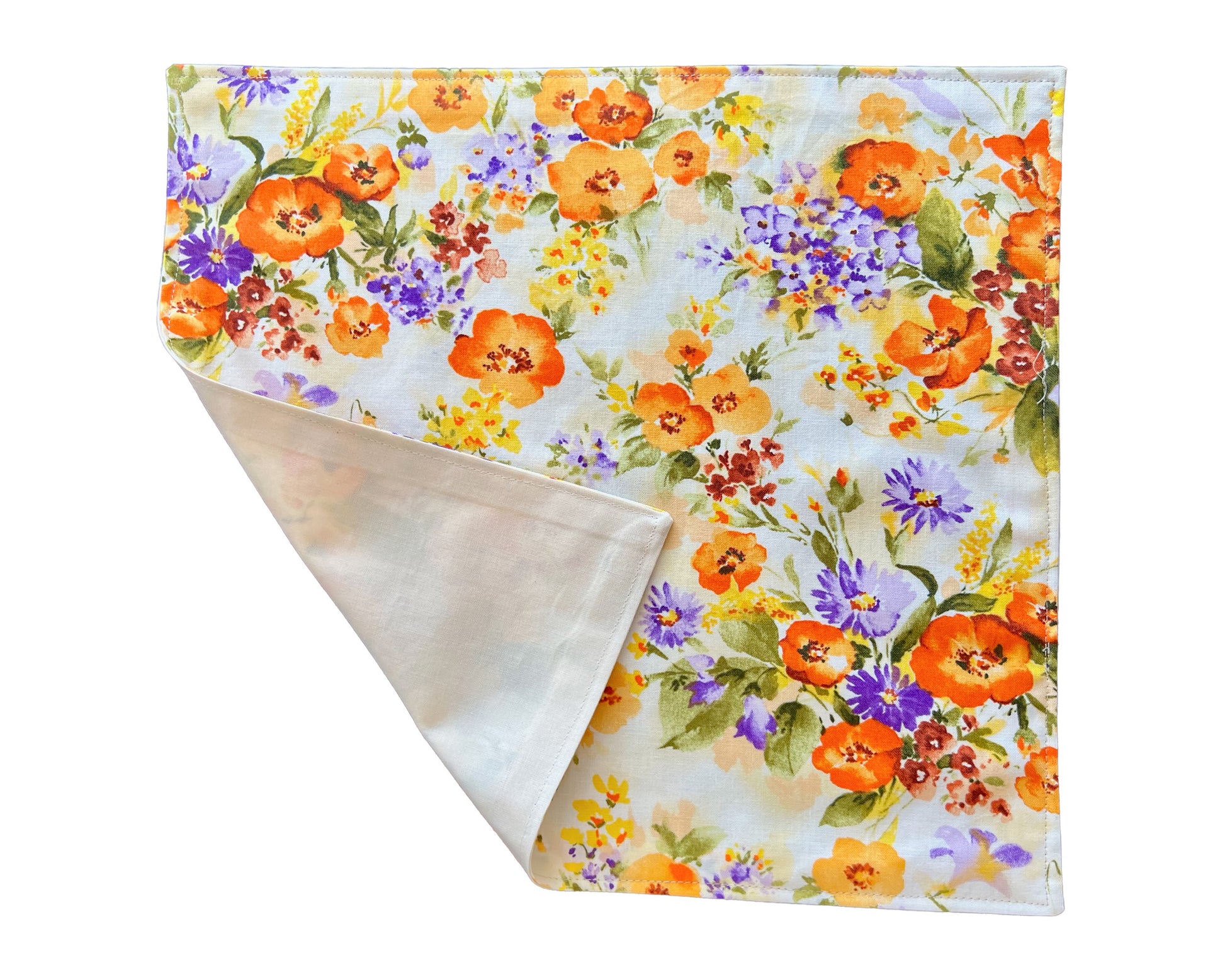 Dinner Napkins and Placemats Old Time Flower