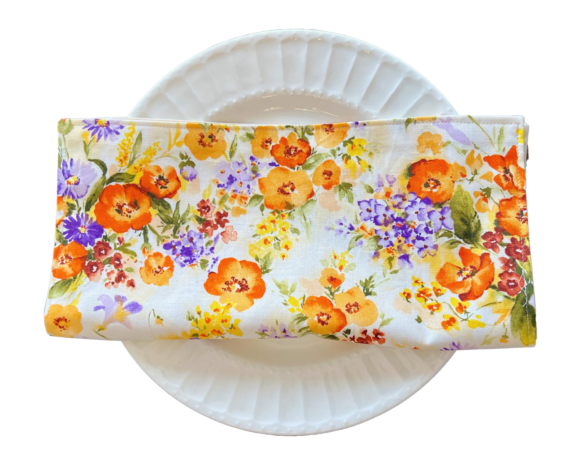 Dinner Napkins and Placemats Old Time Flower