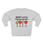 Sweatshirt Valentine's Day Reel Love Heather Grey