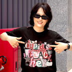 Teacher Valentine's T-Shirt— 100% Cotton Black (XS–5XL)