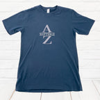 T-Shirt Unisex Embroidered Cotton XS - 3X AZ Scottsdale Navy