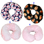 Neck Pillow for Travel and Neck Support, Kid and Adult Sizes Multiple Colors Available