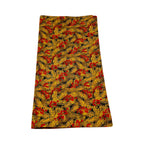 Christmas Holiday Napkins Machine Washable Made of 100% Cotton Set of 4, 6, 8 or 10 Brown with Red