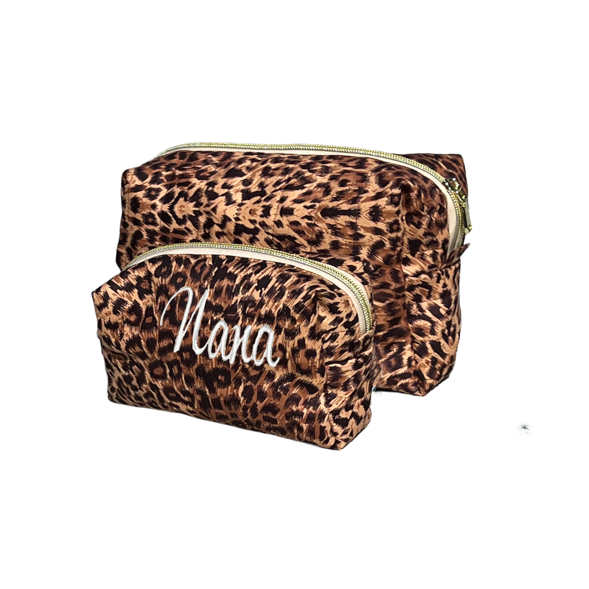 Everyday Toiletry, Cosmetic, MakeUp or Accessory Bag Cheetah