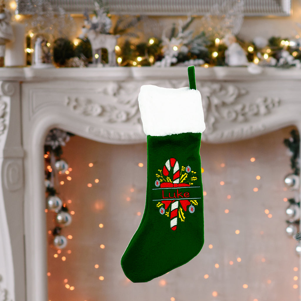 Christmas Stockings Embroidered and Personalized with Names