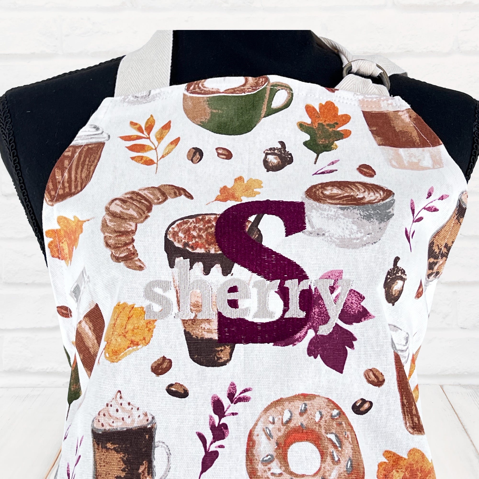 Personalized Apron XXS - 3XL with Pockets Fall Vibes