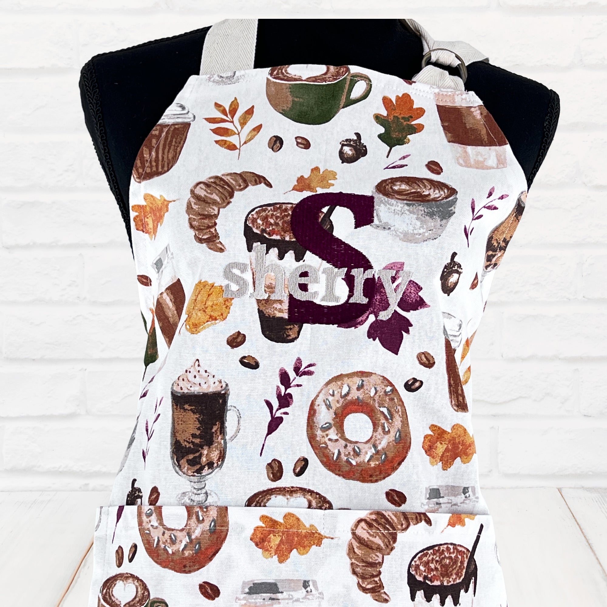 Personalized Apron XXS - 3XL with Pockets Fall Vibes