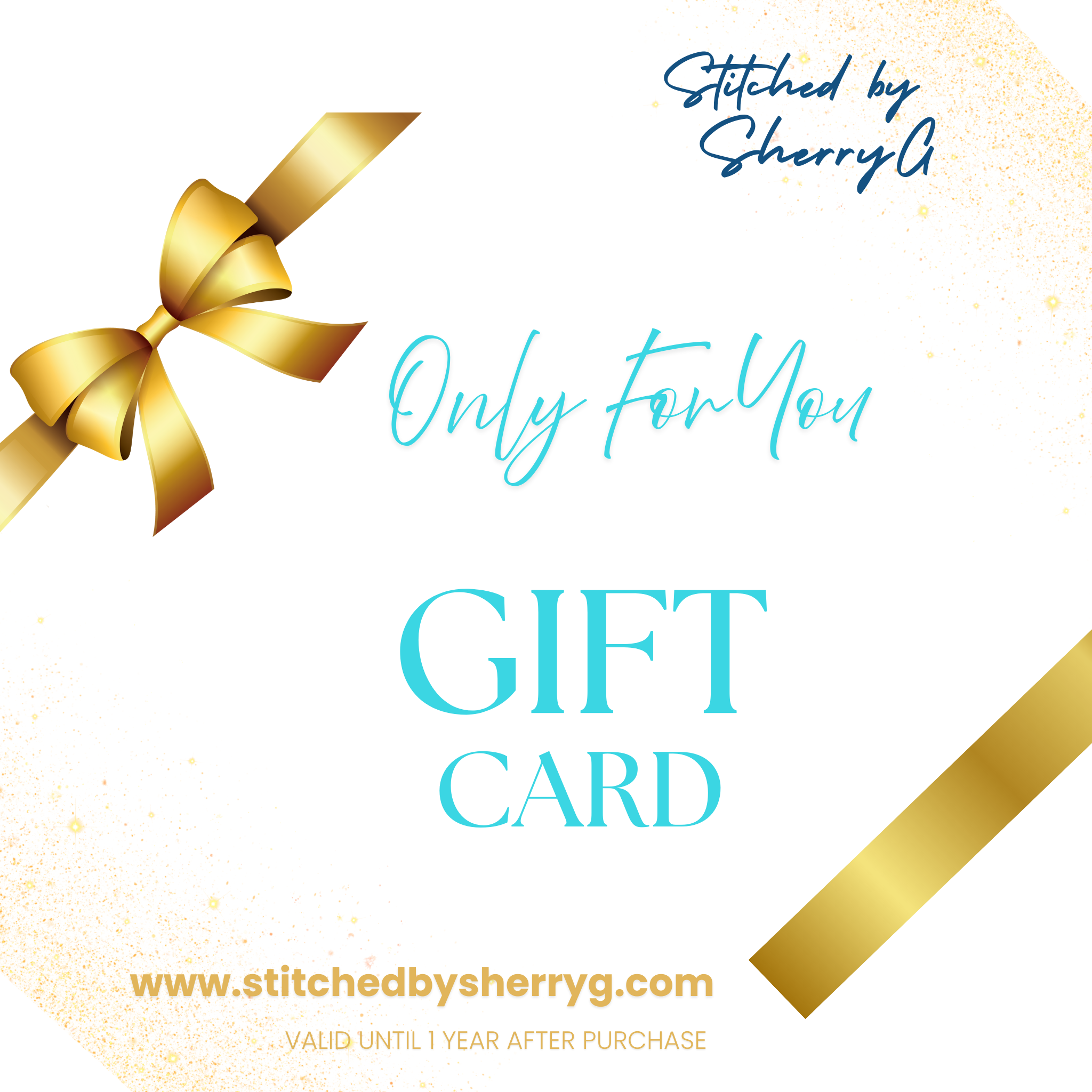 Stitched by SherryG Gift Card