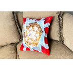 Pillow Cover or Throw Pillow Popcorn Design Movie Night