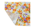 Dinner Napkins and Placemats Old Time Flower
