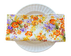 Dinner Napkins and Placemats Old Time Flower