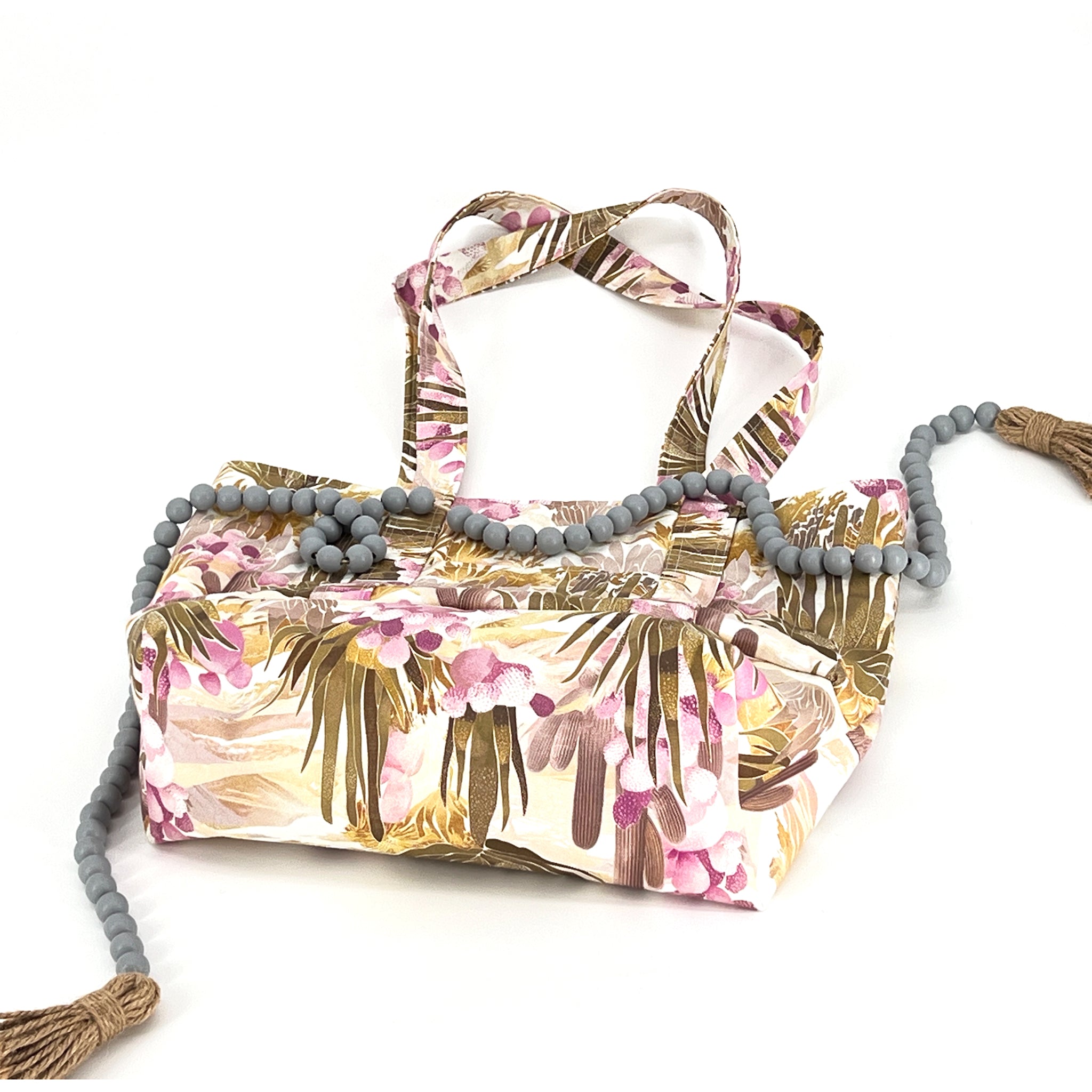Weekender Bag, Tote Bag, Book Bag or Overnight Bag with Exterior Pockets Painted Desert