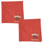 Cloth Napkins Embroidered Set of 4 Machine Washable Multi