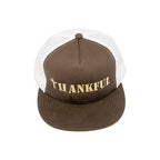 Trucker Hat Flat Brim for Him or Her Embroidered Multi Colors