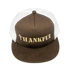 Trucker Hat Flat Brim for Him or Her Embroidered Multi Colors