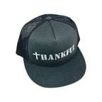 Trucker Hat Flat Brim for Him or Her Embroidered Multi Colors