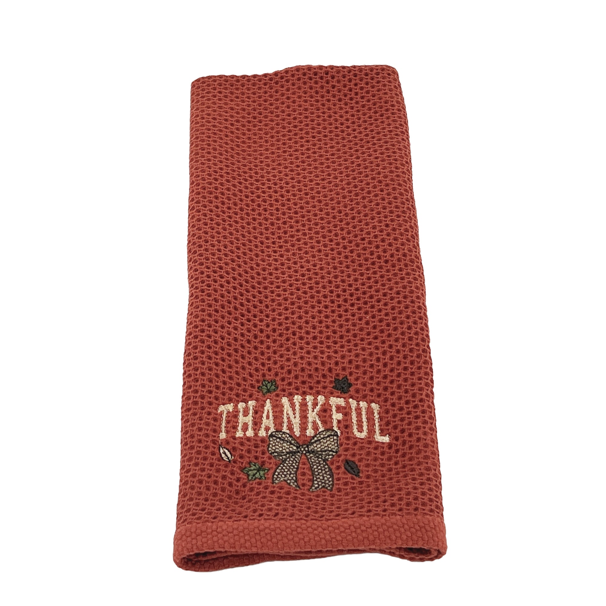 Kitchen Towel Embroidered Fall Autumn Home Decor Great Gift