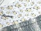 Baby Blanket Personalized Embroidered Lamb