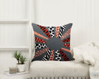 Pillow Cover or Throw Pillow Padrao Animal Print Vivid Circle Grey