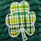 Customized Pillow Cover Shamrock or Clover with White for St. Patrick's Day or Spring