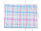 Cloth Dinner Napkins and Placemat Purple Plaid
